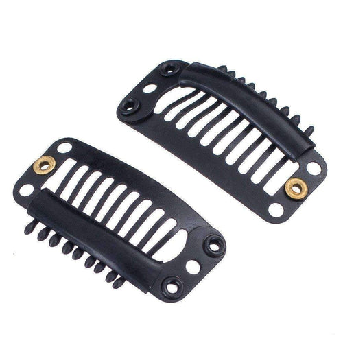Ugeat 20 Pcs U Shape Metallic Snap Clips ins for Hair Extension Hairpiece-UgeatHair