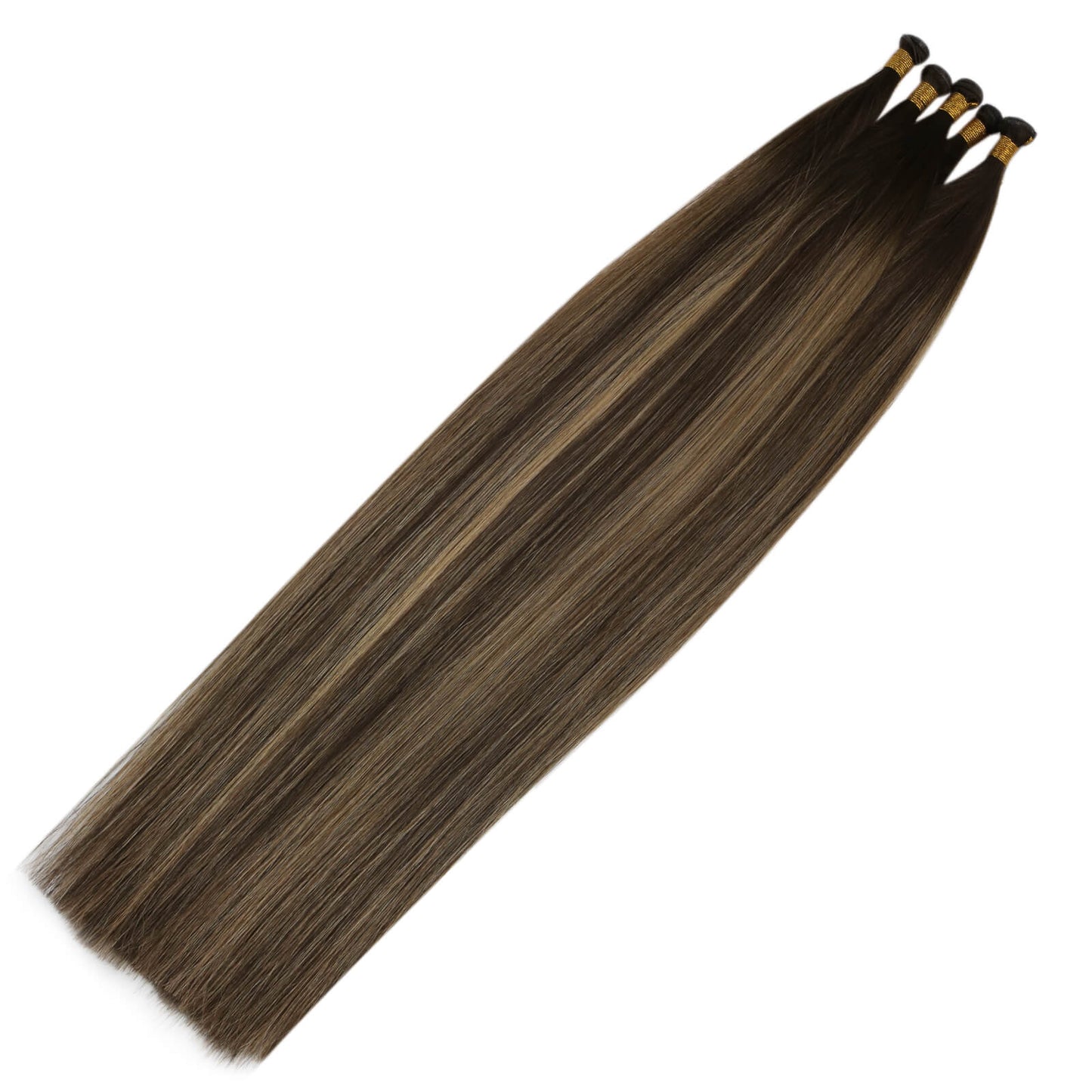 cheap weft human hair hybrid weft extensions
