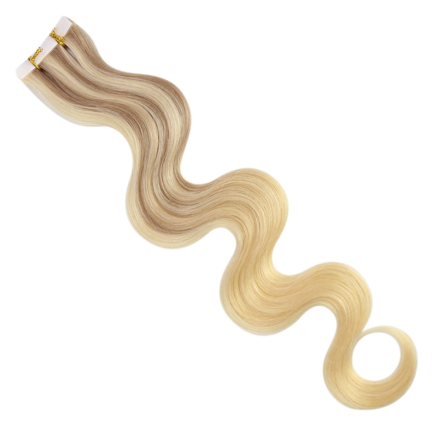 invisible injection tape in human hair extensions