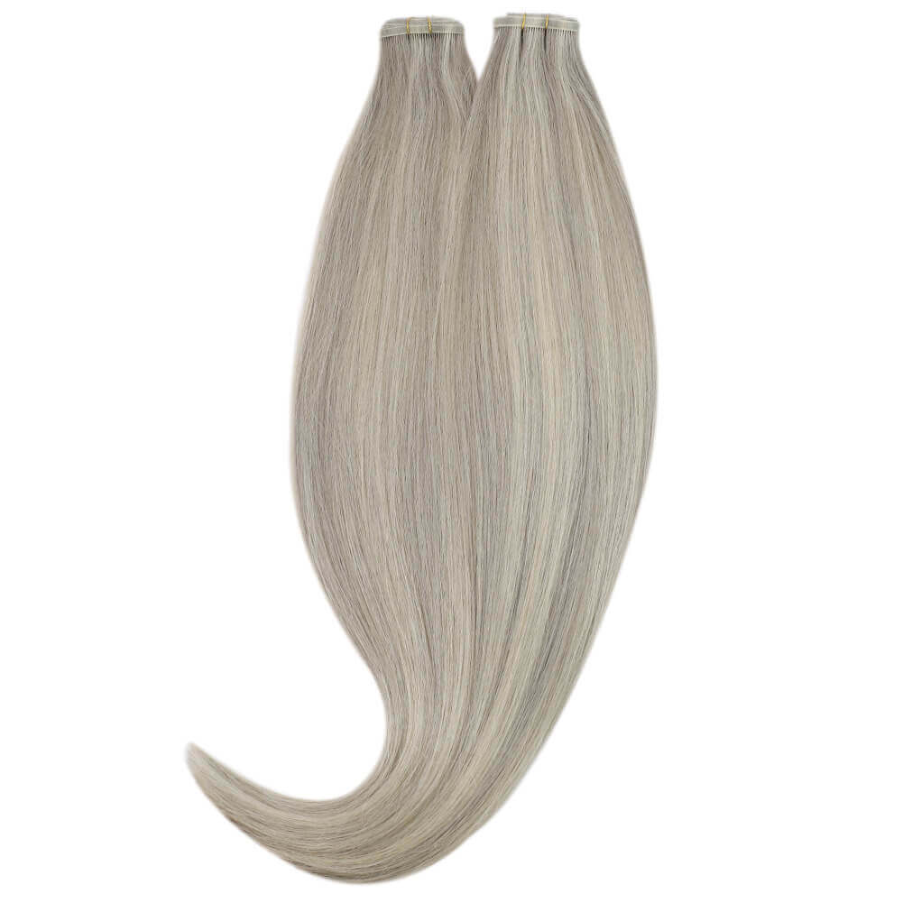 vigin real flat weft hair extensions invisible flat weft hair extensions