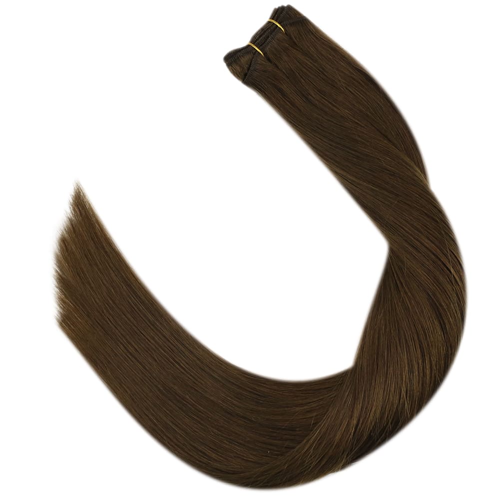 Double Weft Bundles Brazilian Straight Hair