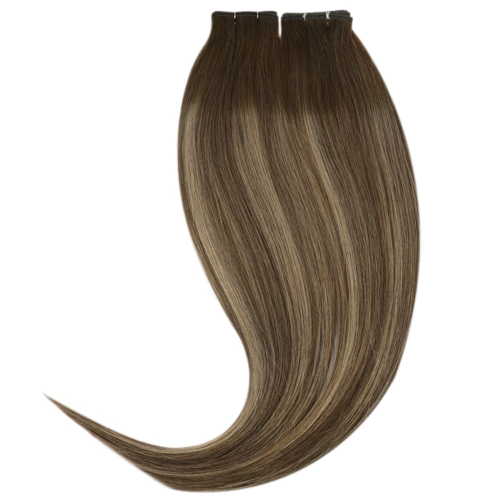 silk weft hair extensions invisible hair weft