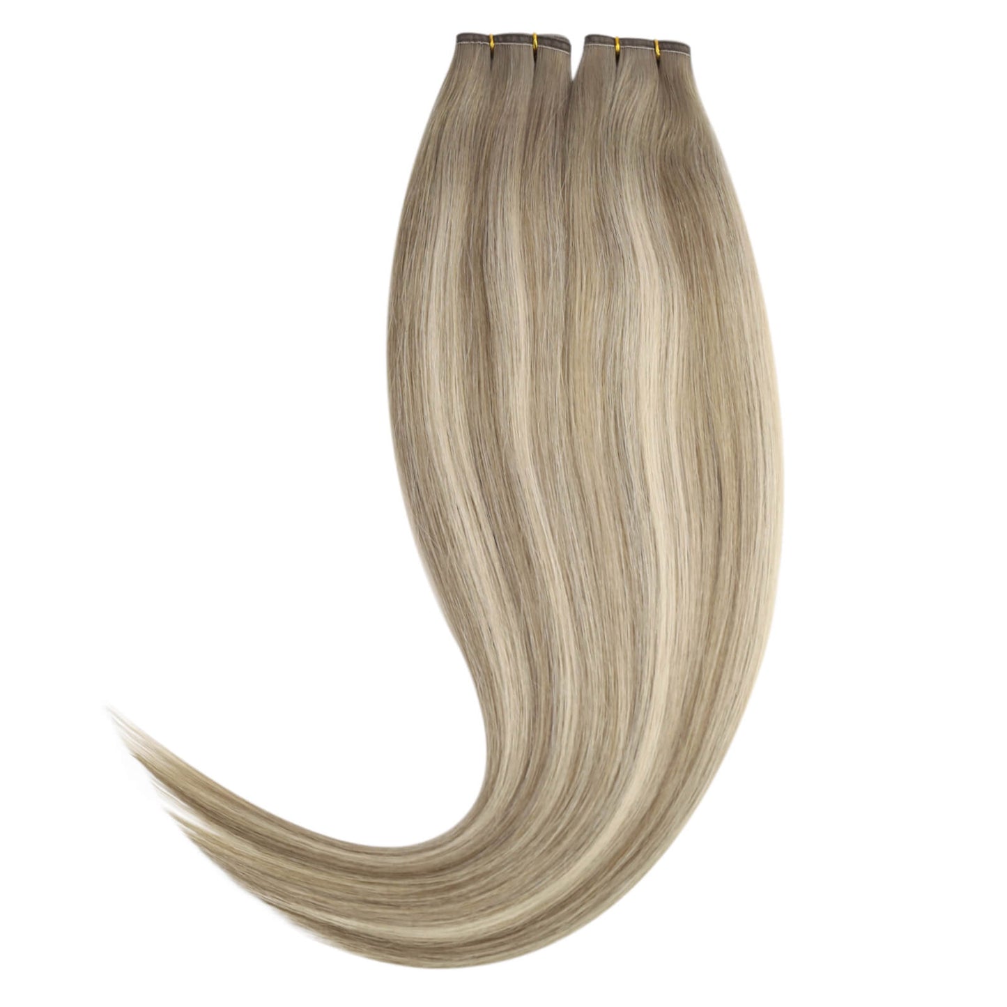 virgin human hair extensions flat weft
