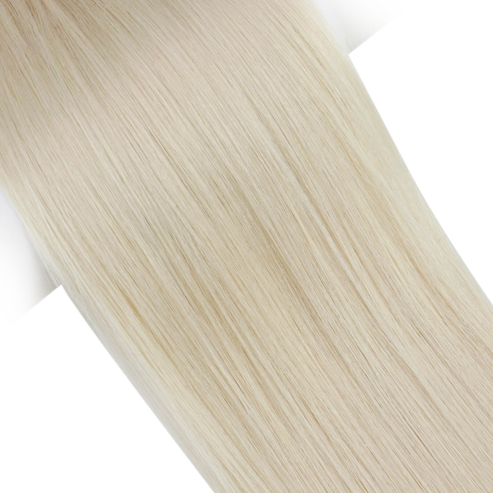 white blonde flower tape in extensions