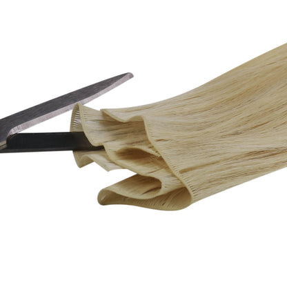double weft sew in hair extensions