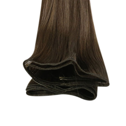 salon professional hair extensions flat track weft