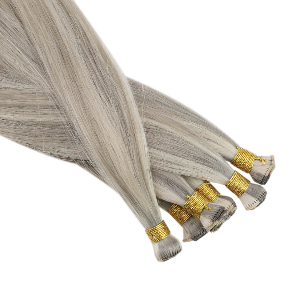 [Virgin+] Full Cuticle Virgin Hand-tied Real Human Hair Weft #19A/60