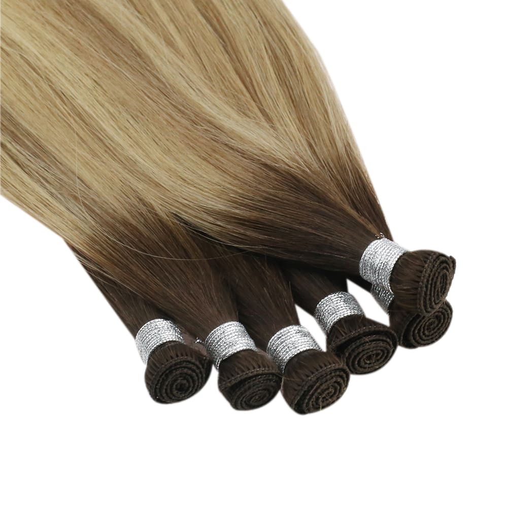 hand tied hair bundles professional hand tied hair extensions