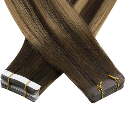 tape human hair extensions ombre tape in natural hair