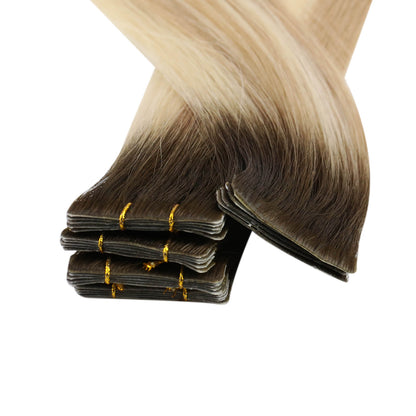 balayage tape in hair extensions virgin cuticle aligned hair vendor