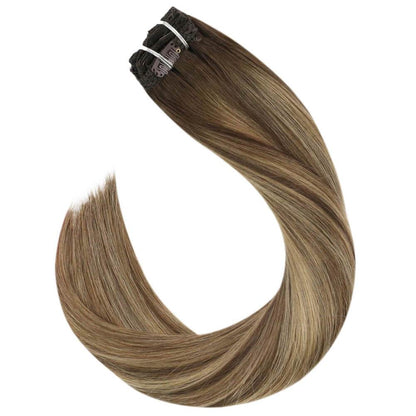 hair clip on extensions for african americans
