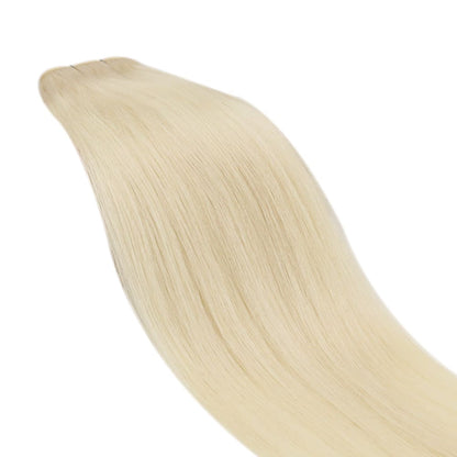 blonde hair weave virgin machine hair weft