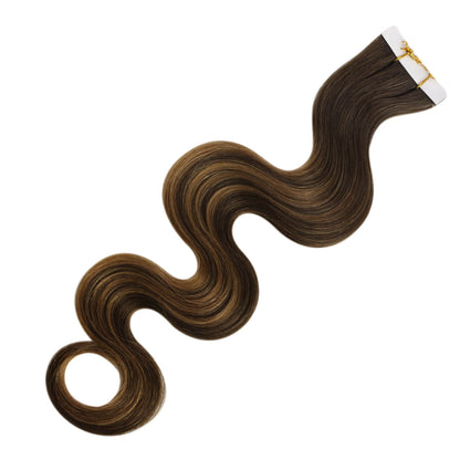 tape in extensions human hair balayage color professional curly hair extensions