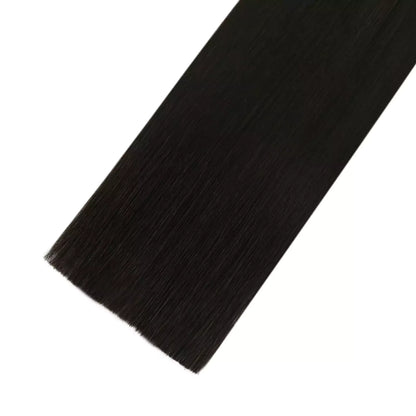 virgin k tip wholesale human hair extensions black color
