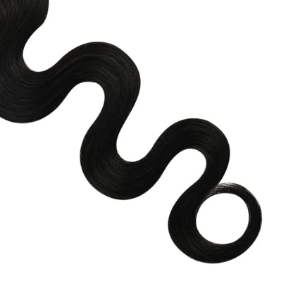 virgin tape in hair extensions #1b curly professional tape in hair extensions
