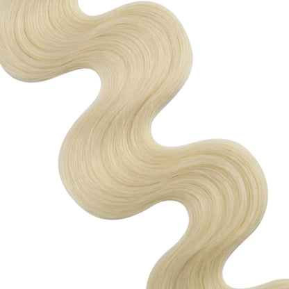 platinum blonde injection tape in hair extensions skin weft professional tape hair extensions