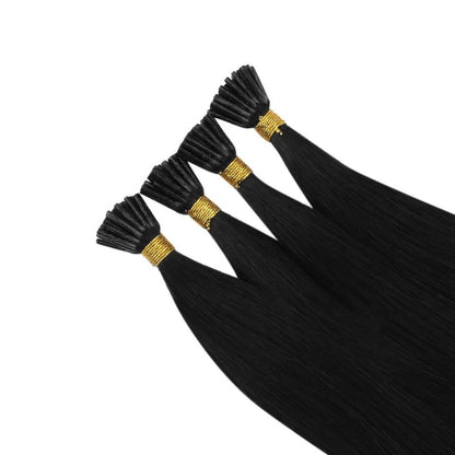 i tip black hair extensions i tip real hair extensions