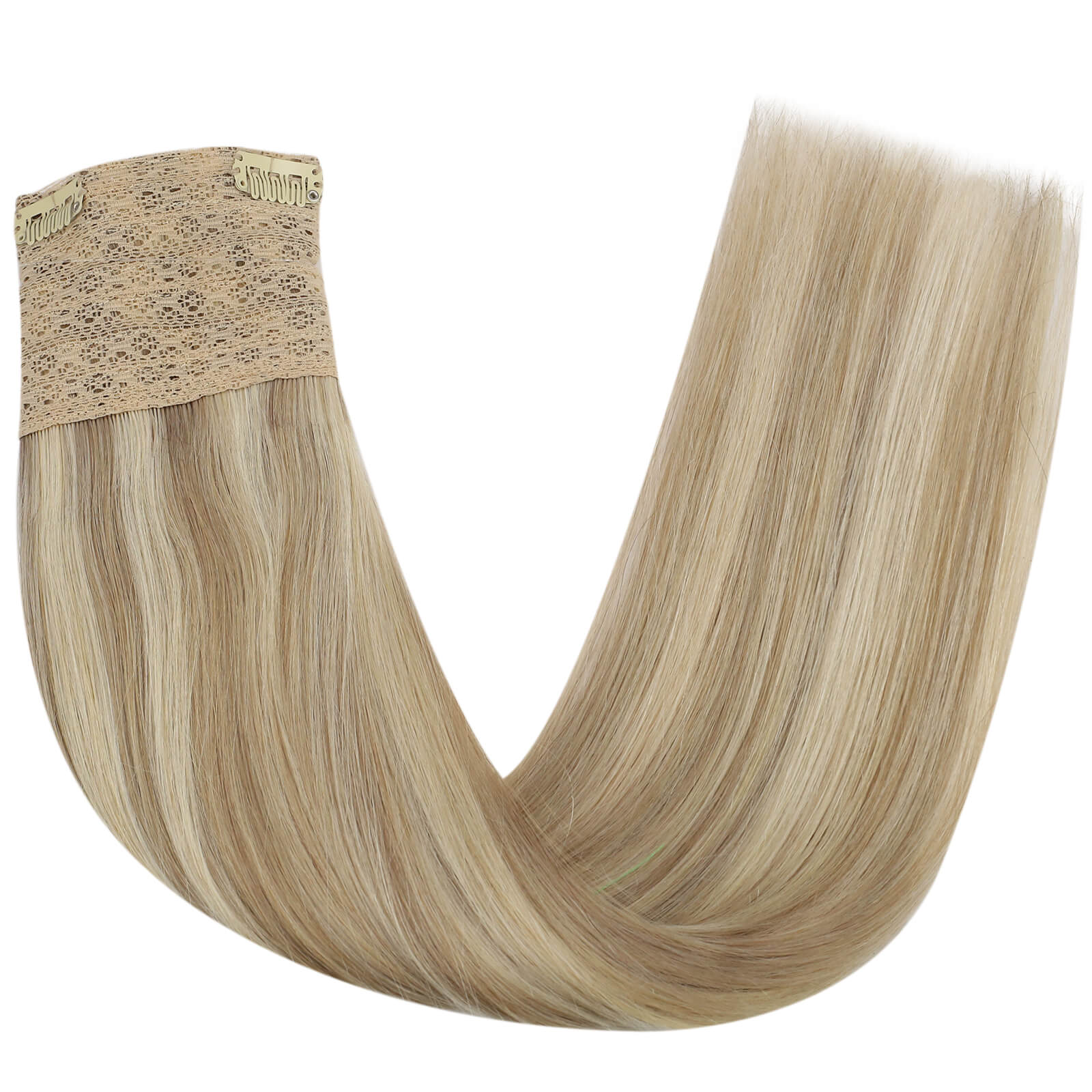 invisible halo highlight hair extensions