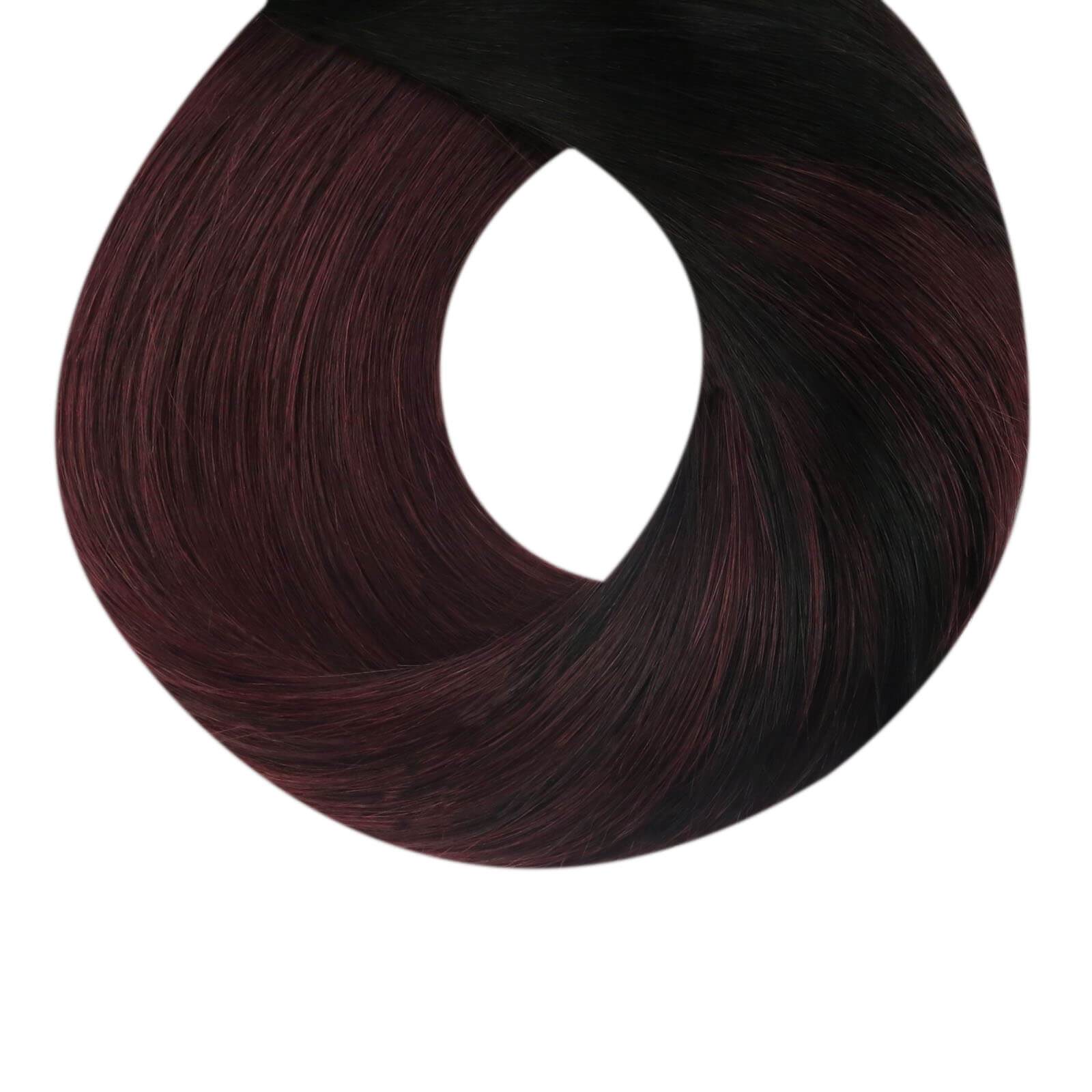 Clip in Hair Extensions 14inch Human Hair Extensions Clip in Hair