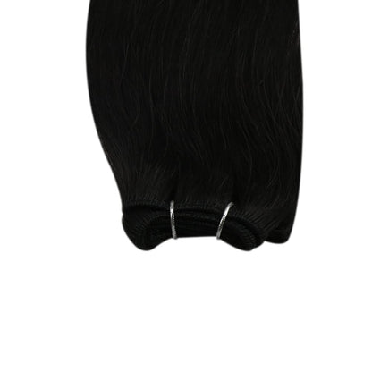 virgin machine weft thick weft hair extensions