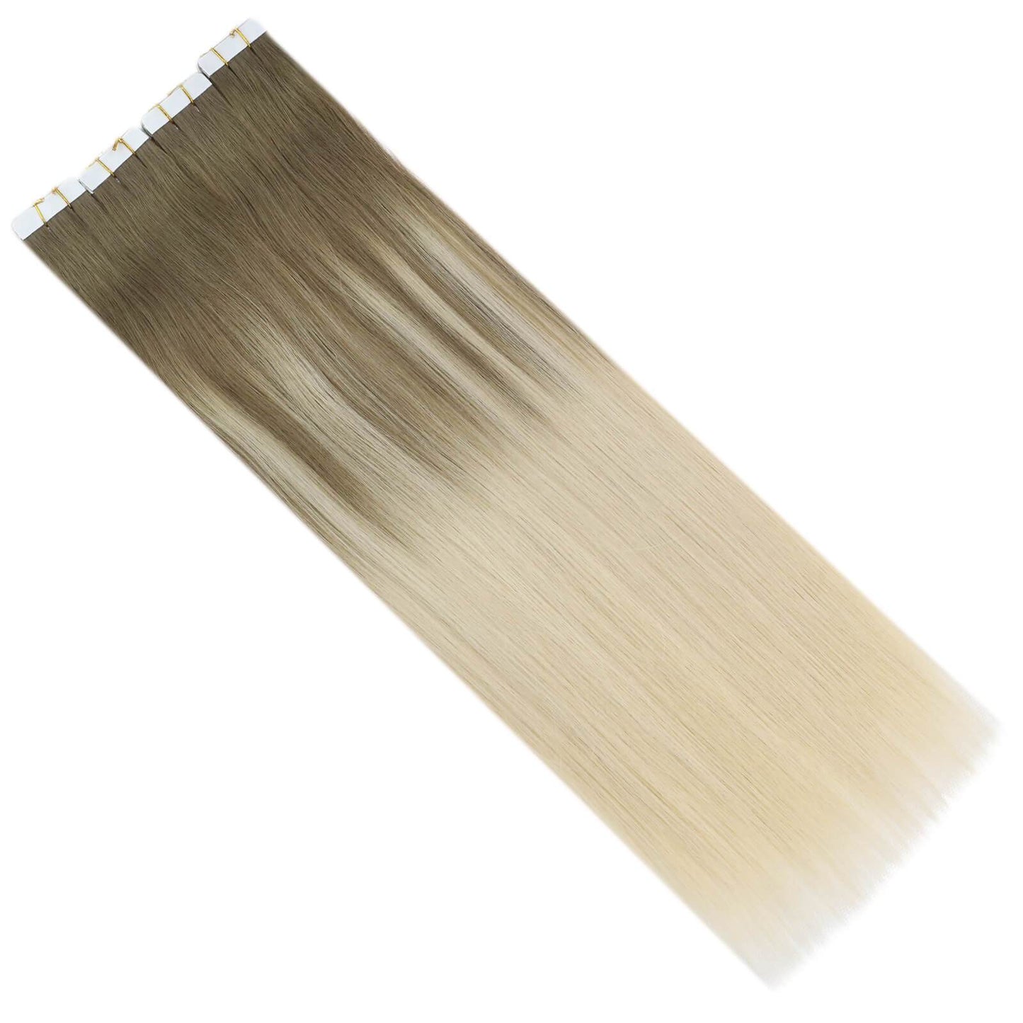 virgin tape in balayage ombre tape on hair extensions full head tape in hair extensions