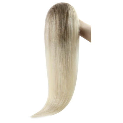 [Virgin+] Seamless Inject Tape in Hair Extensions Virgin Blonde Hair #8/60