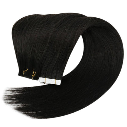glue in hair extensions hair invisible virgin cuticle tape in hair extensions