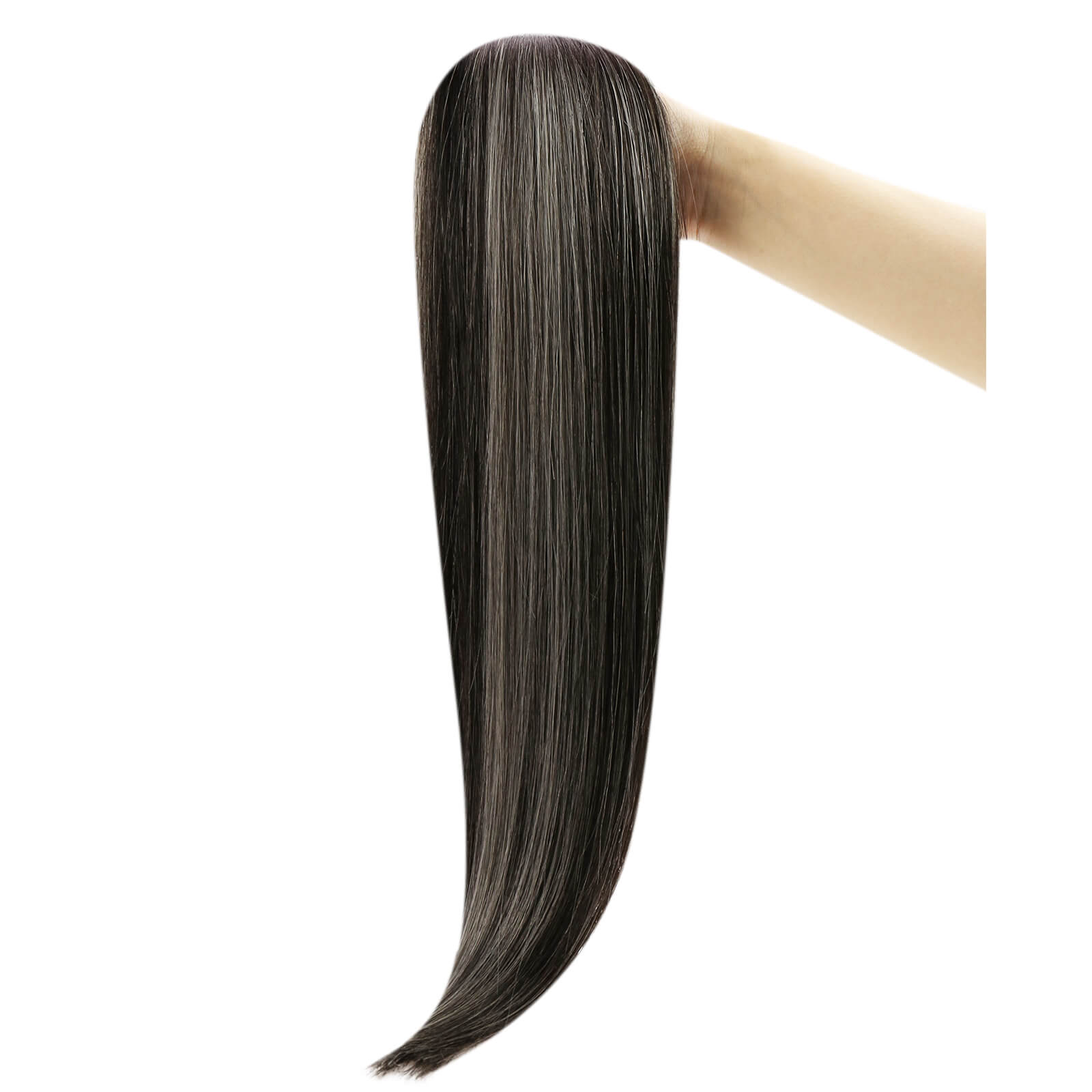 tape hair extensions human hair black with blonde