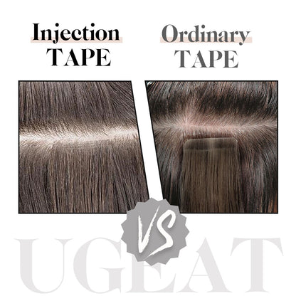 human hair extensions injection tape ins cuticle aligned virgin hair