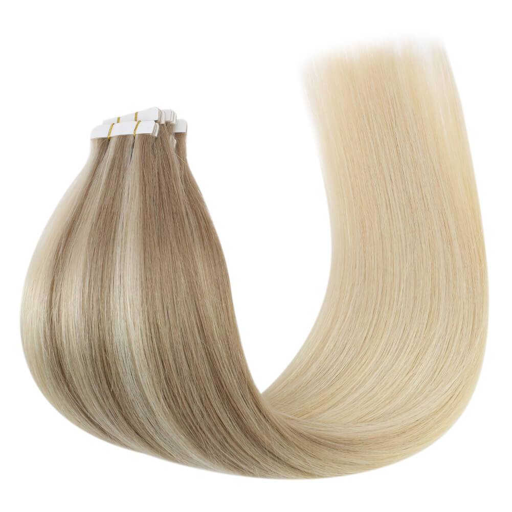 virgin hair best hair tape in hair extensions