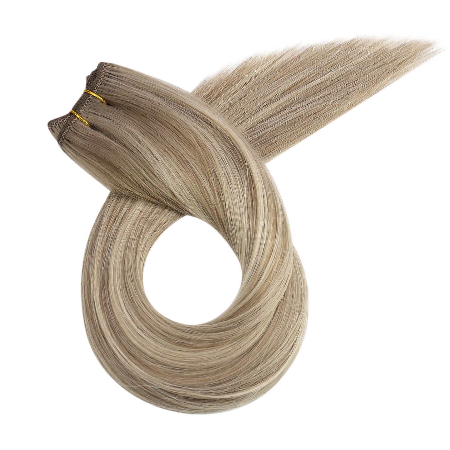 hair weft balayage brown with blonde wholesale hair extensions manufacturers