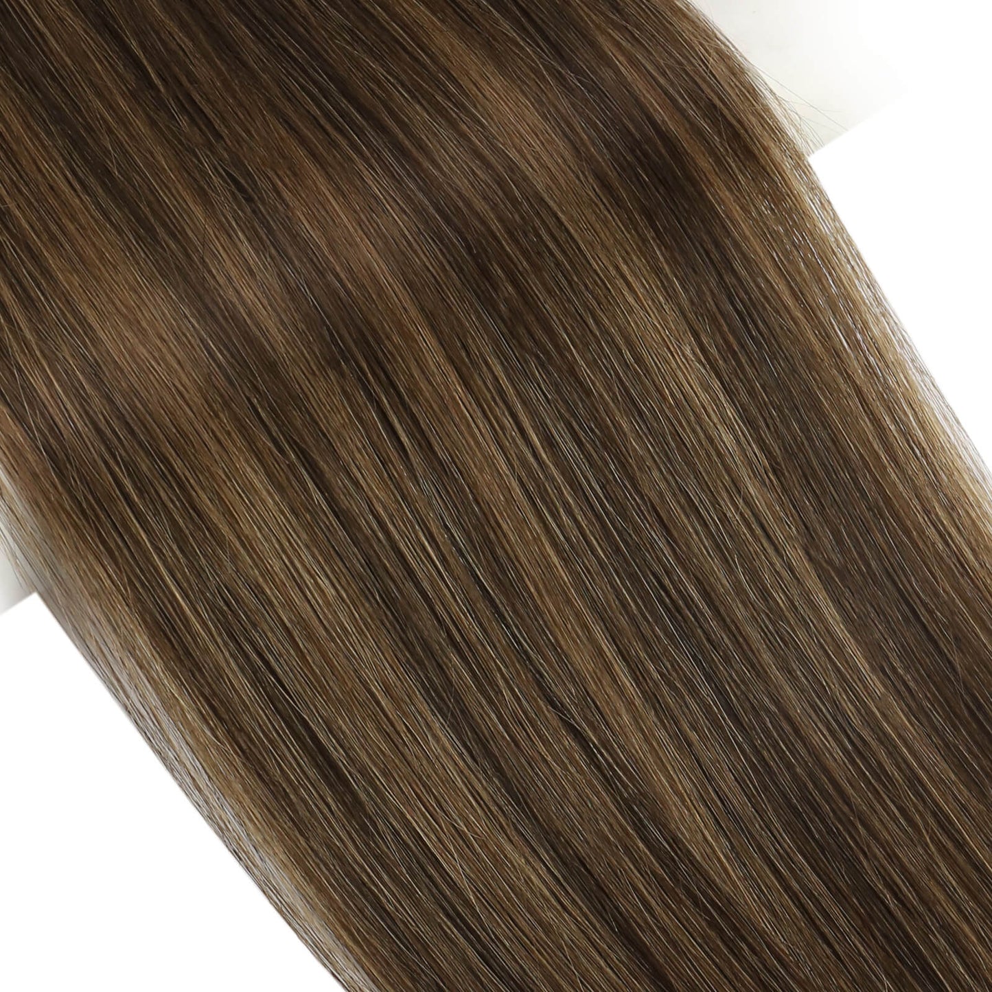 [Virgin Hair] Invisible Flower Tape in Extensions Balayage Color #DU