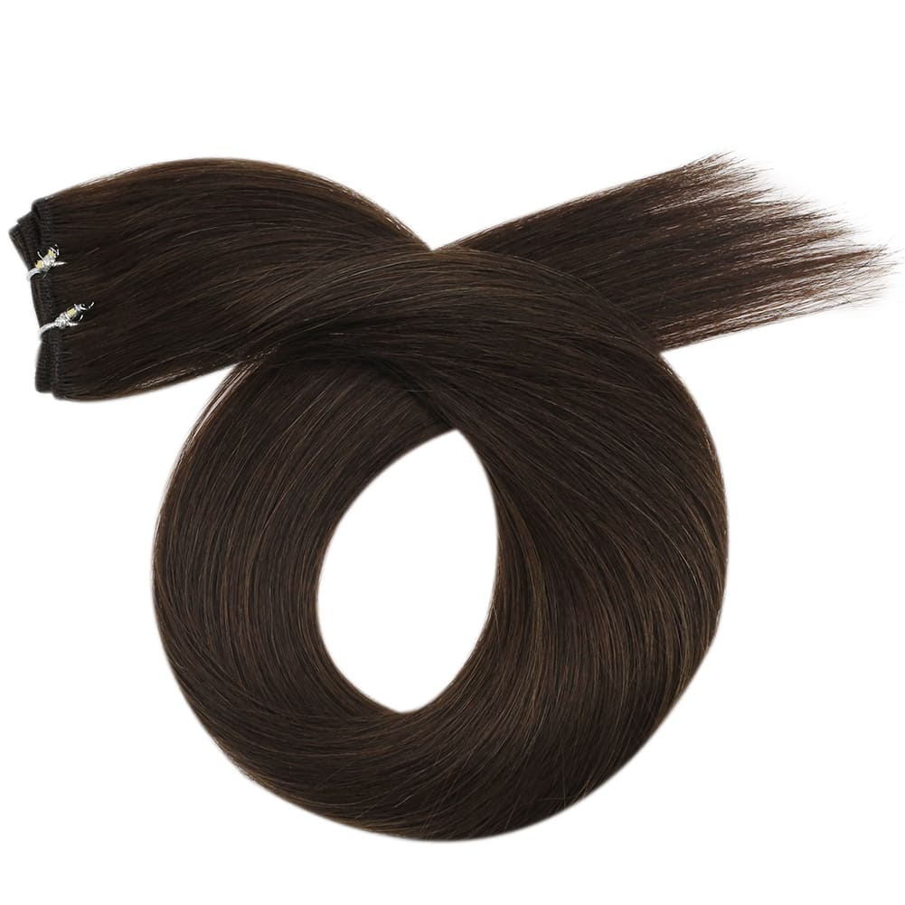 virgin machine tied weft hair extensions professional volume wefts