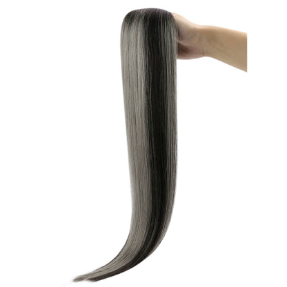 tape in skin weft virgin human hair extensions