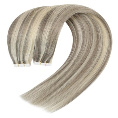 human hair extensions tape in invisible skin weft tape in hair extensions