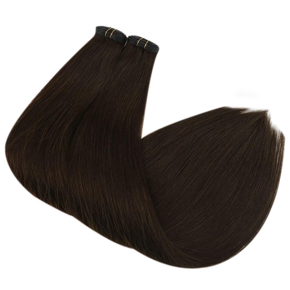 invisible sew in weft hair extensions