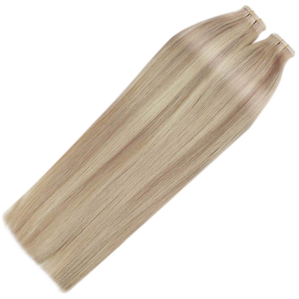 flat weft hair volume weft extensions